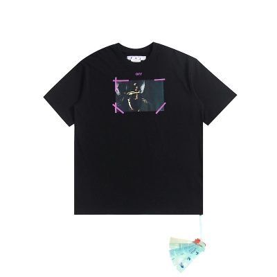 Off-White T-Shirt Black 2640 01