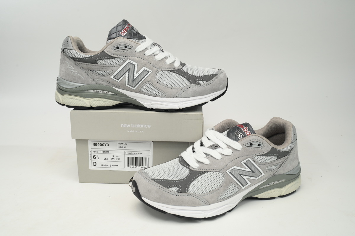 New Balance 990v3 MiUSA Grey M990GY3