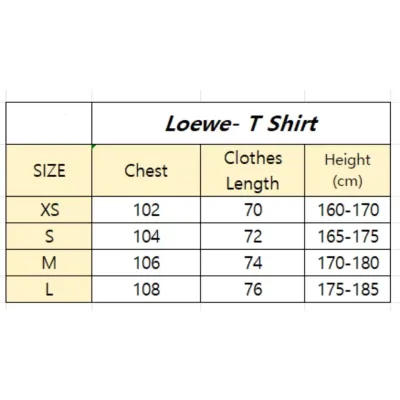 Loewe T-shirt 202554 02