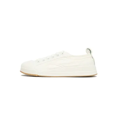 Bottega Veneta Low Top Sneaker All White 01