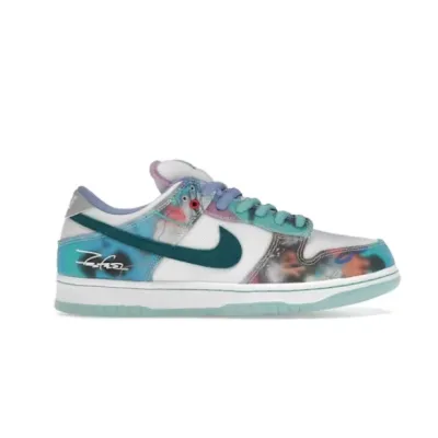 Nike SB Dunk Low Futura Laboratories Bleached Aqua HF6061-400 02