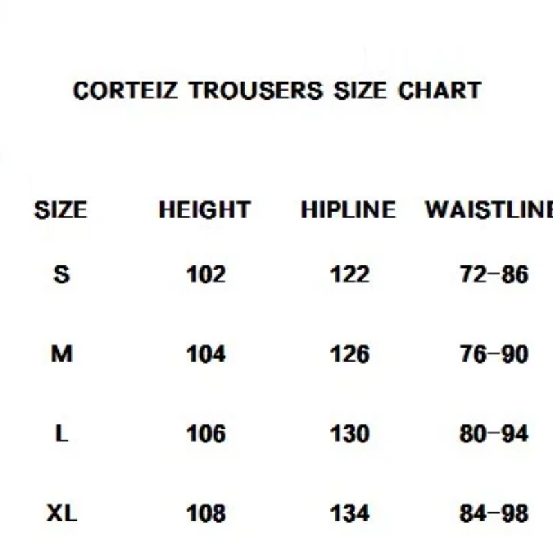 Corteiz Starz Special Edition Guerillaz Cargos Black/White