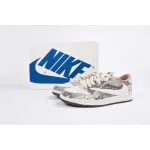 Jordan 1 Low Travis Scott Crackle Snake Skin 