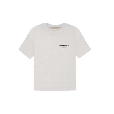 Fear of God Essentials Tee Light Oatmeal 01