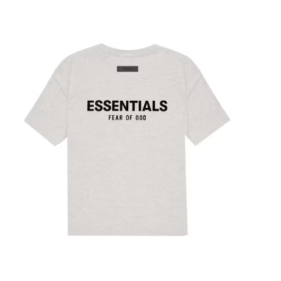 Fear of God Essentials Tee Light Oatmeal 02