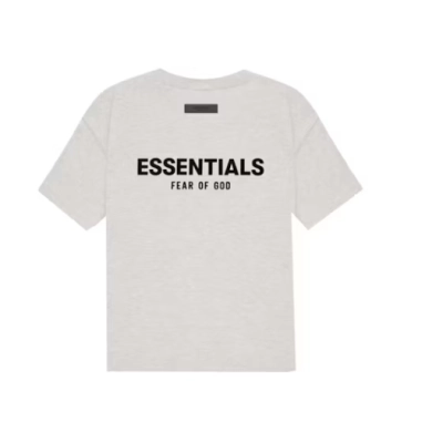 Fear of God Essentials Tee Light Oatmeal 02