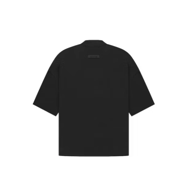 Fear of God Essentials Arch Logo Tee Jet Black 02