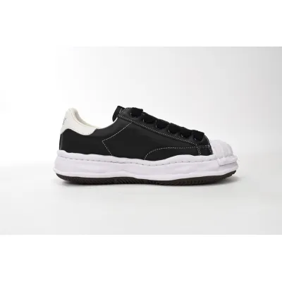 Maison Mihara Yasuhiro Blakey OG Sole Leather Low Black A06FW702 02