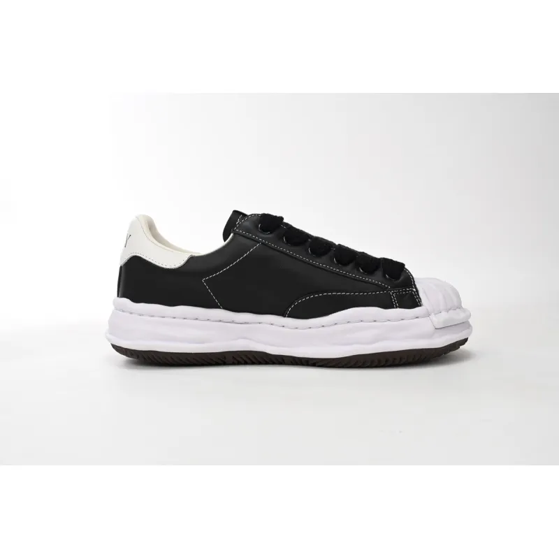 Maison Mihara Yasuhiro Blakey OG Sole Leather Low Black A06FW702
