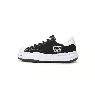 Maison Mihara Yasuhiro Blakey OG Sole Canvas Low Black A08FW735 01