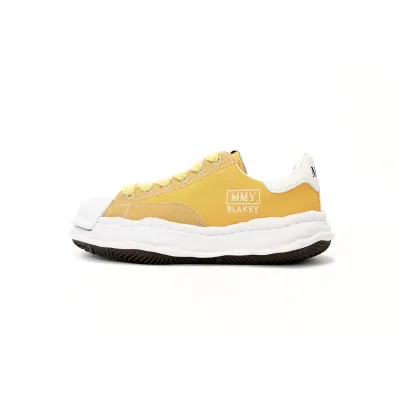 Maison Mihara Yasuhiro Blakey OG Sole Canvas Low Yellow 01