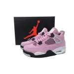 Jordan 4 Retro Black and Pink AQ9129-501 