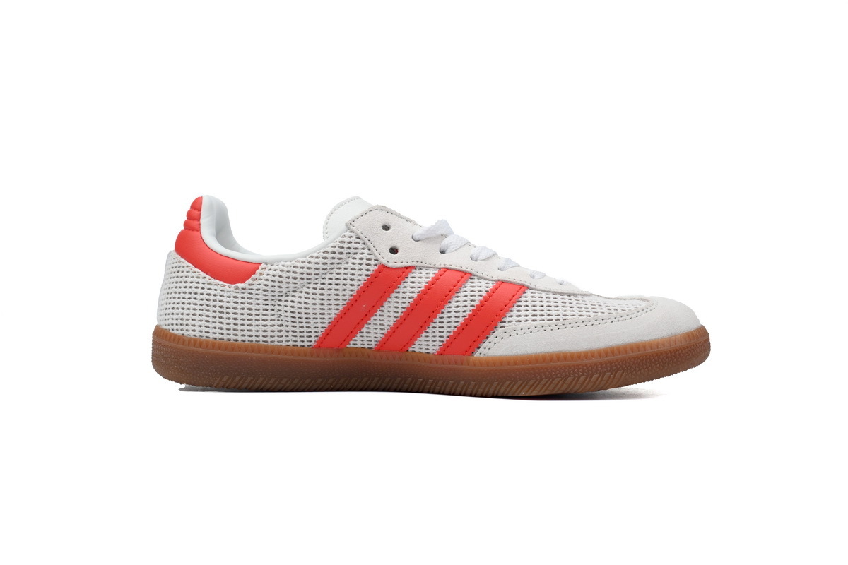 adidas Samba OG Crystal White Preloved Red IG1380