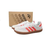 adidas Samba OG Crystal White Preloved Red IG1380