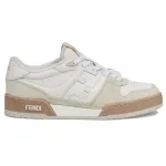 Fendi Match Suede White