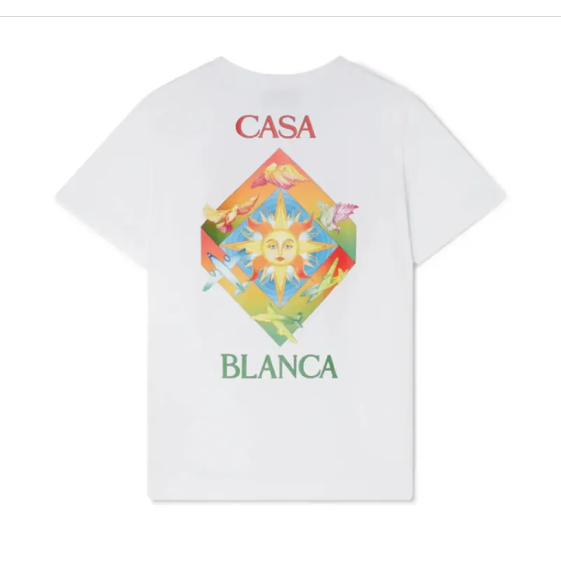 Casablanca Les Elements T-shirt White