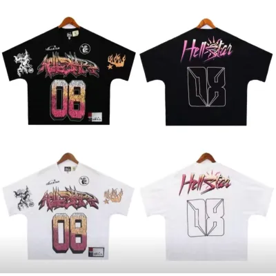 Hellstar Capsule 8 T-Shirts Black and White 01