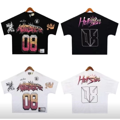 Hellstar Capsule 8 T-Shirts Black and White 01