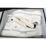 AMIRI MA-1 Leather White Grey