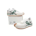 Loewe Flow Runner Low White Green
