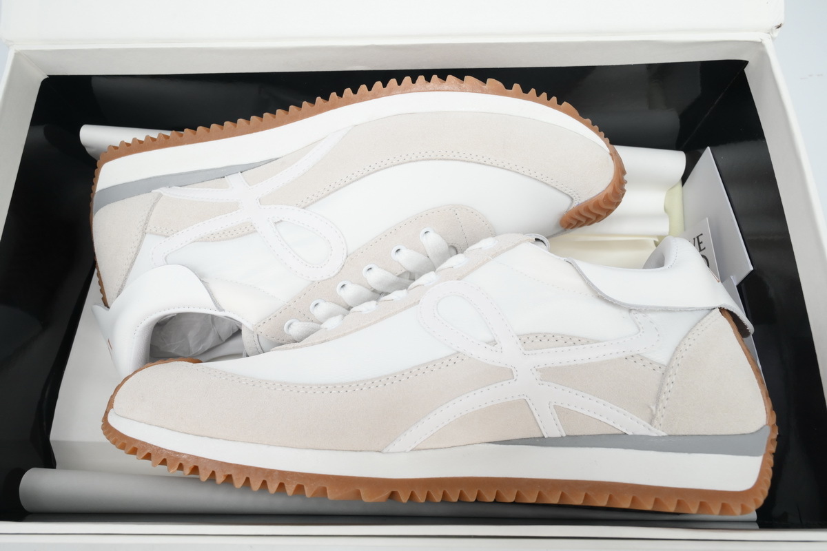  Loewe Flow Runner Low White Grey