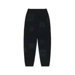 Denim Tears Cotton Wreath Sweatpants Black Monochrome