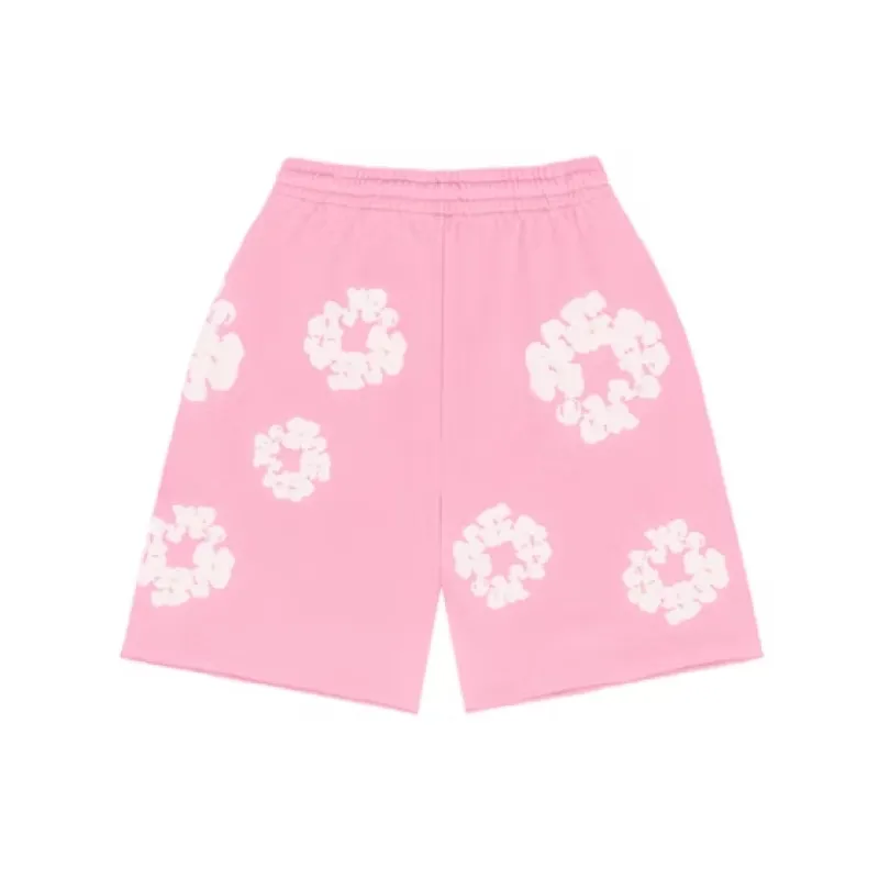 Denim Tears The Cotton Wreath Shorts Pink
