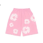 Denim Tears The Cotton Wreath Shorts Pink
