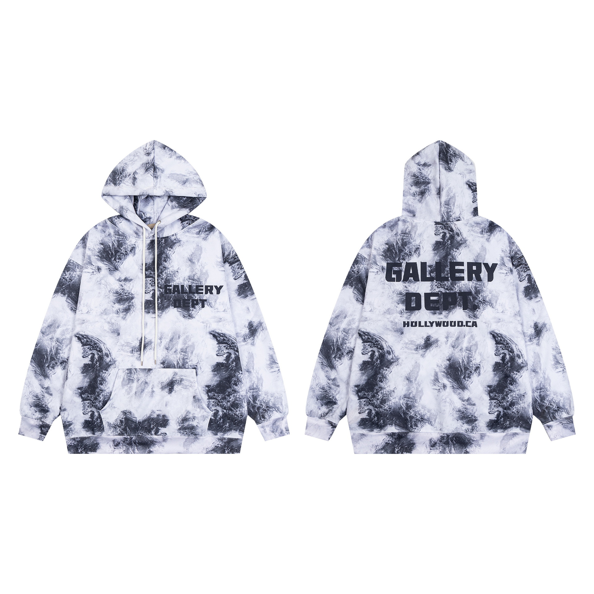 Gallery Dept.Graffiti Letter LOGO Printing Hoodie