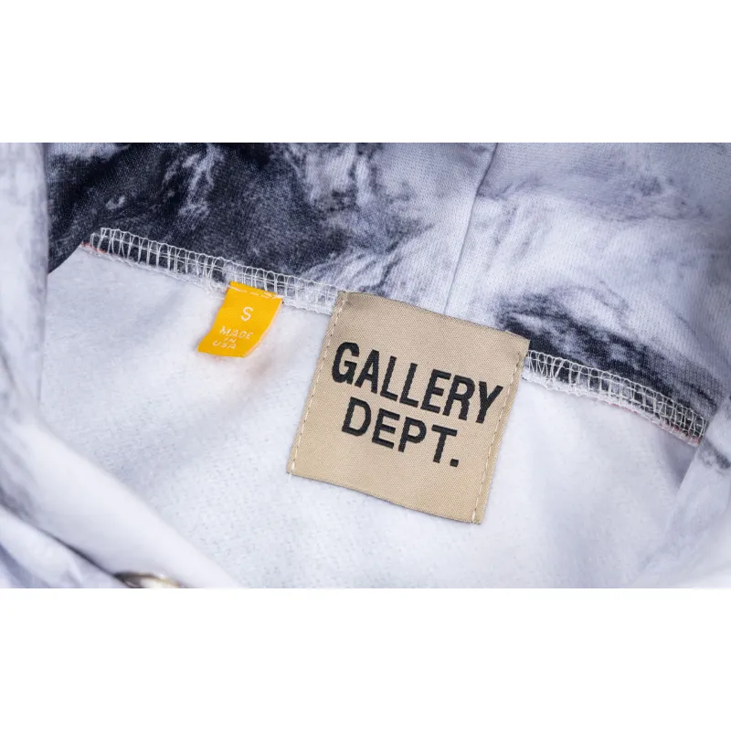 Gallery Dept.Graffiti Letter LOGO Printing Hoodie