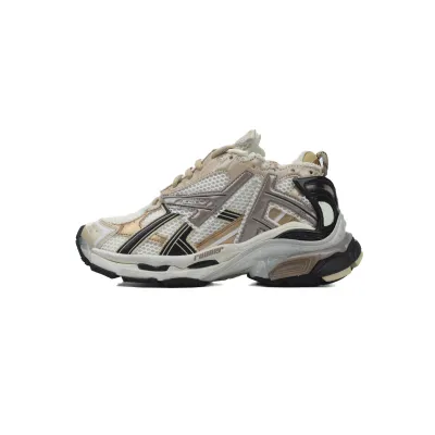 Balenciaga Runner Beige Black White 677403 W3RB3 9891 01