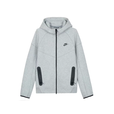 Nike Sportswear Tech Fleece Full-Zip Hoodie & Joggers Set Dark Heather Grey/Black 02