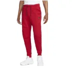 Nike Sportswear Tech Fleece Full-Zip Hoodie & Joggers Set Red