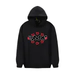 Sp5der Hoodie Black and White