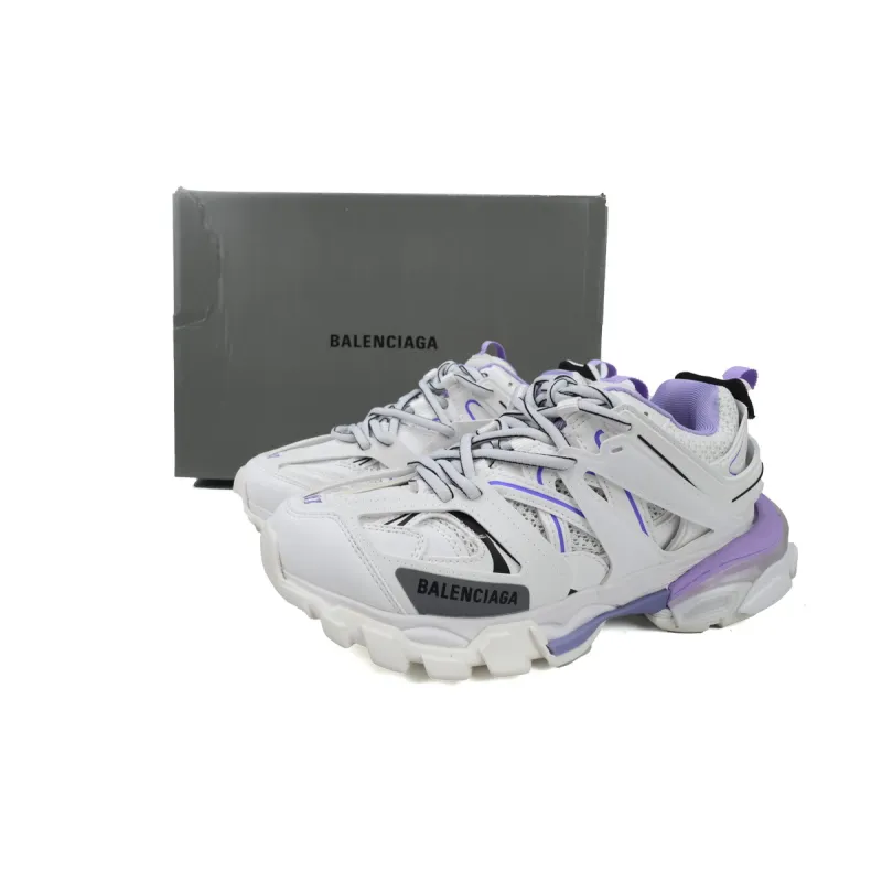 Ba*len*cia*ga track white purple