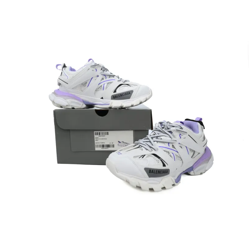 Ba*len*cia*ga track white purple