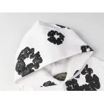 Denim Tears The Cotton Wreath Sweatshirt Black and White