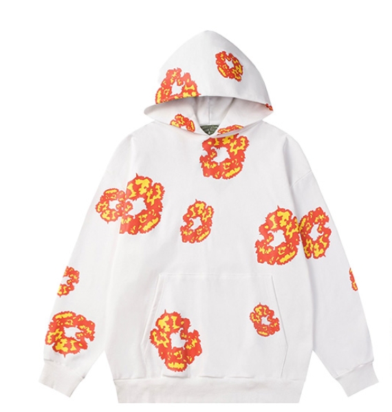 Denim Tears The Cotton Wreath Sweatshirt White