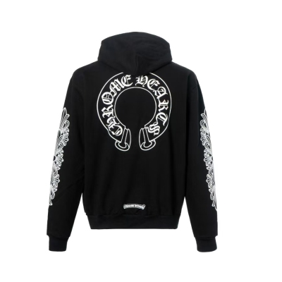 Chrome Heart Black Hoodie HD12 02