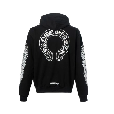 Chrome Heart Black Hoodie HD12 02