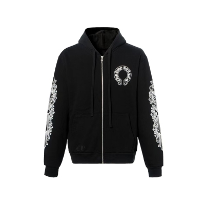 Chrome Heart Black Hoodie HD12 01