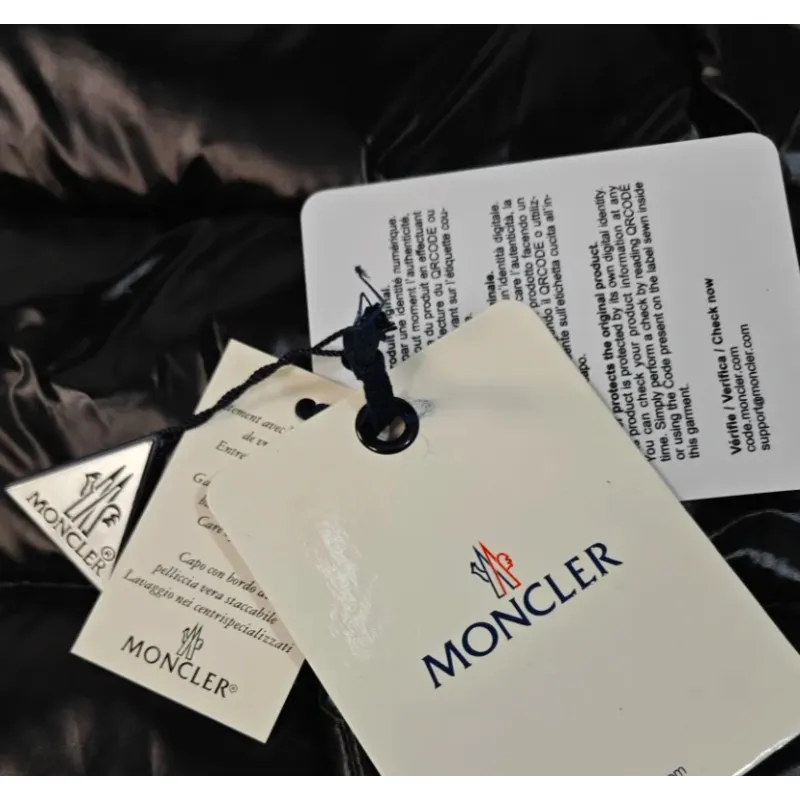Moncler Montbeliard Down Jacket Black