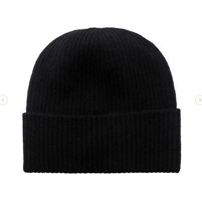  [Add One]   Moncler Wool Cashmere Hat Beanies Black  02