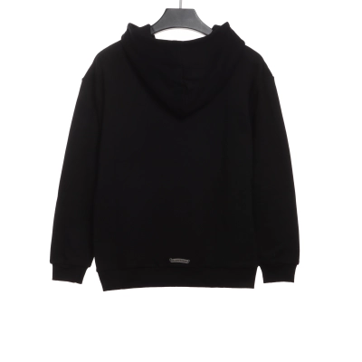 Chrome Heart Zip up Hoodie Red 02