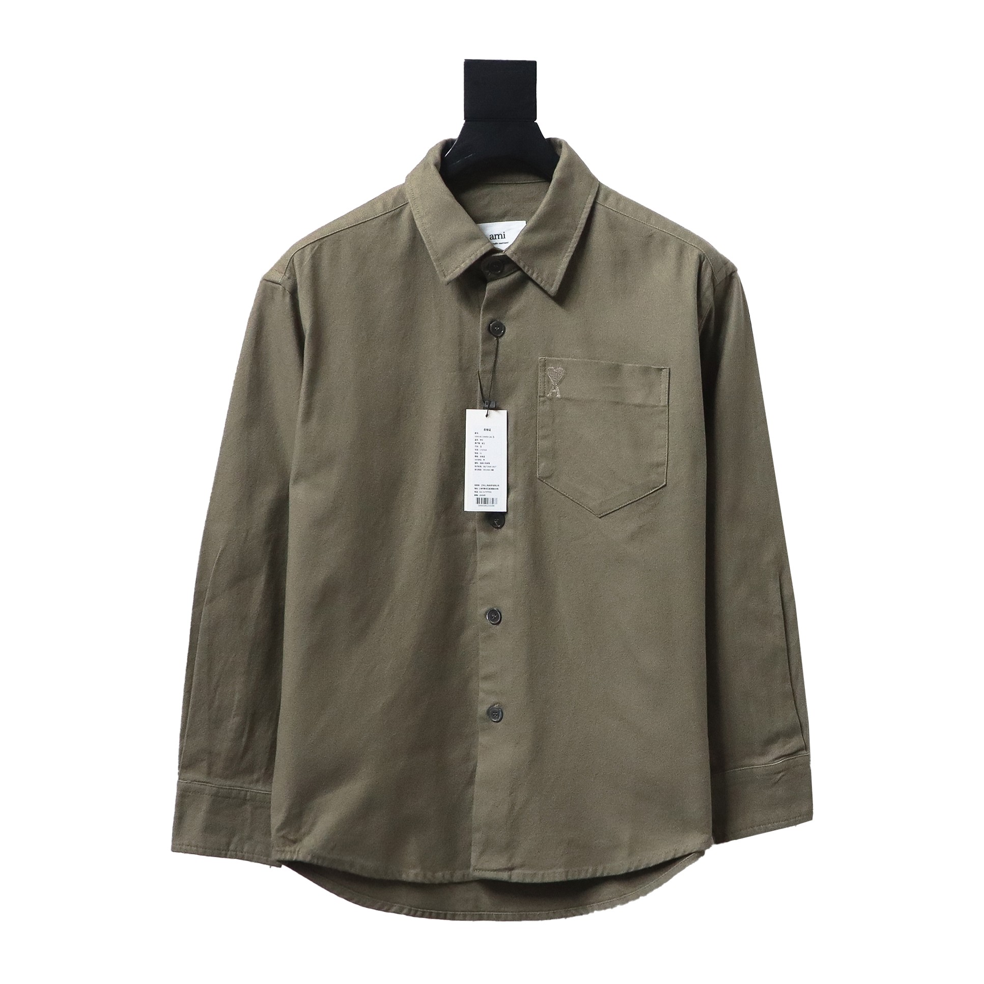 Ami Solid Color Shirts