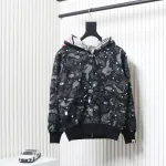 BAPE Space Camo Shark Full Zip Hoodie Black