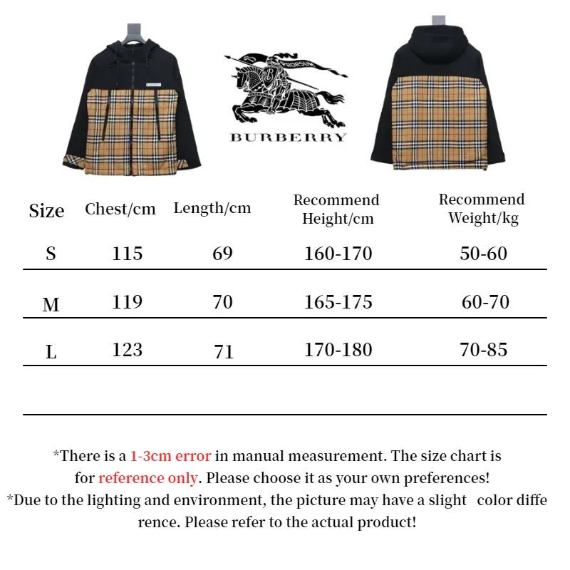 B**rry check hood cotton beige black jacket