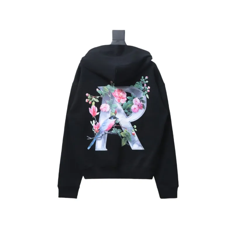 Represent Floral Initial Hoodie