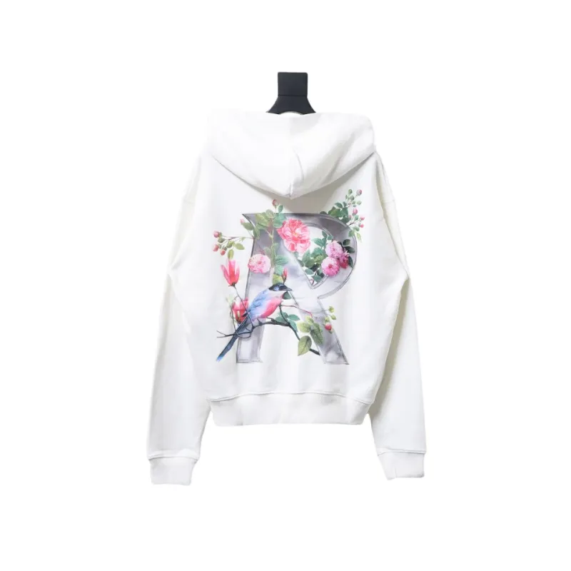 Represent Floral Initial Hoodie