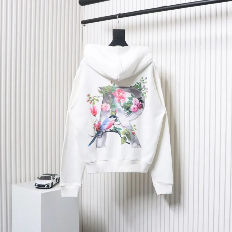 Represent Floral Initial Hoodie